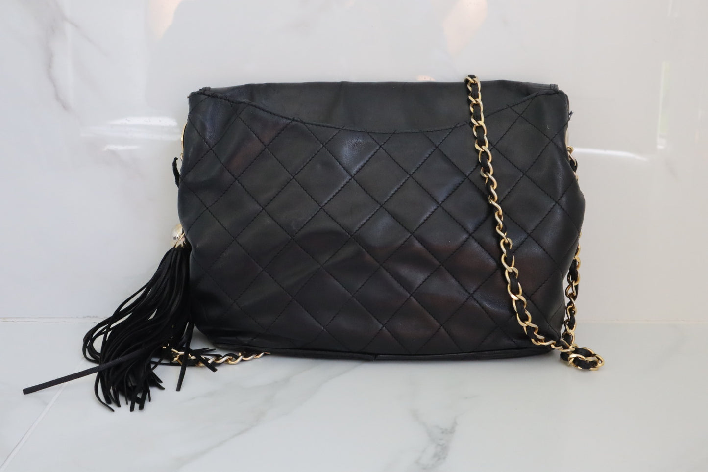 Chanel vintage tassel crossbody bag – Theragrefinery