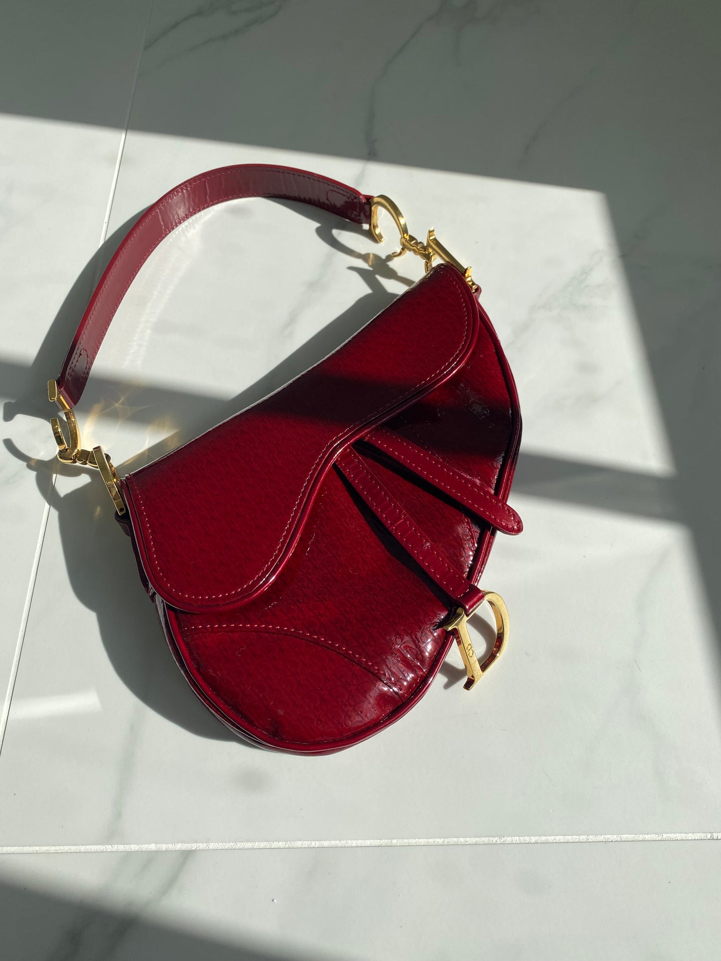 Vintage Mini Dior saddle bag