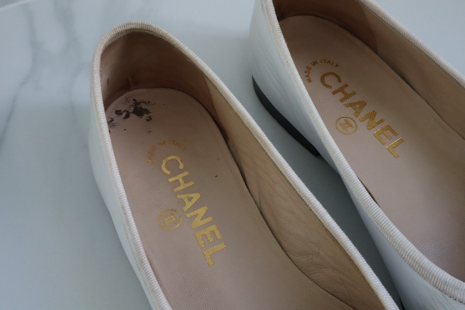 Vintage sales chanel flats