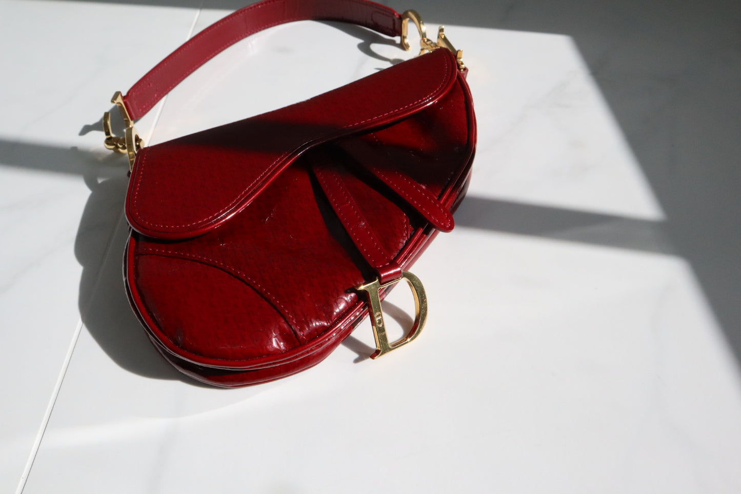 Vintage Mini Dior saddle bag