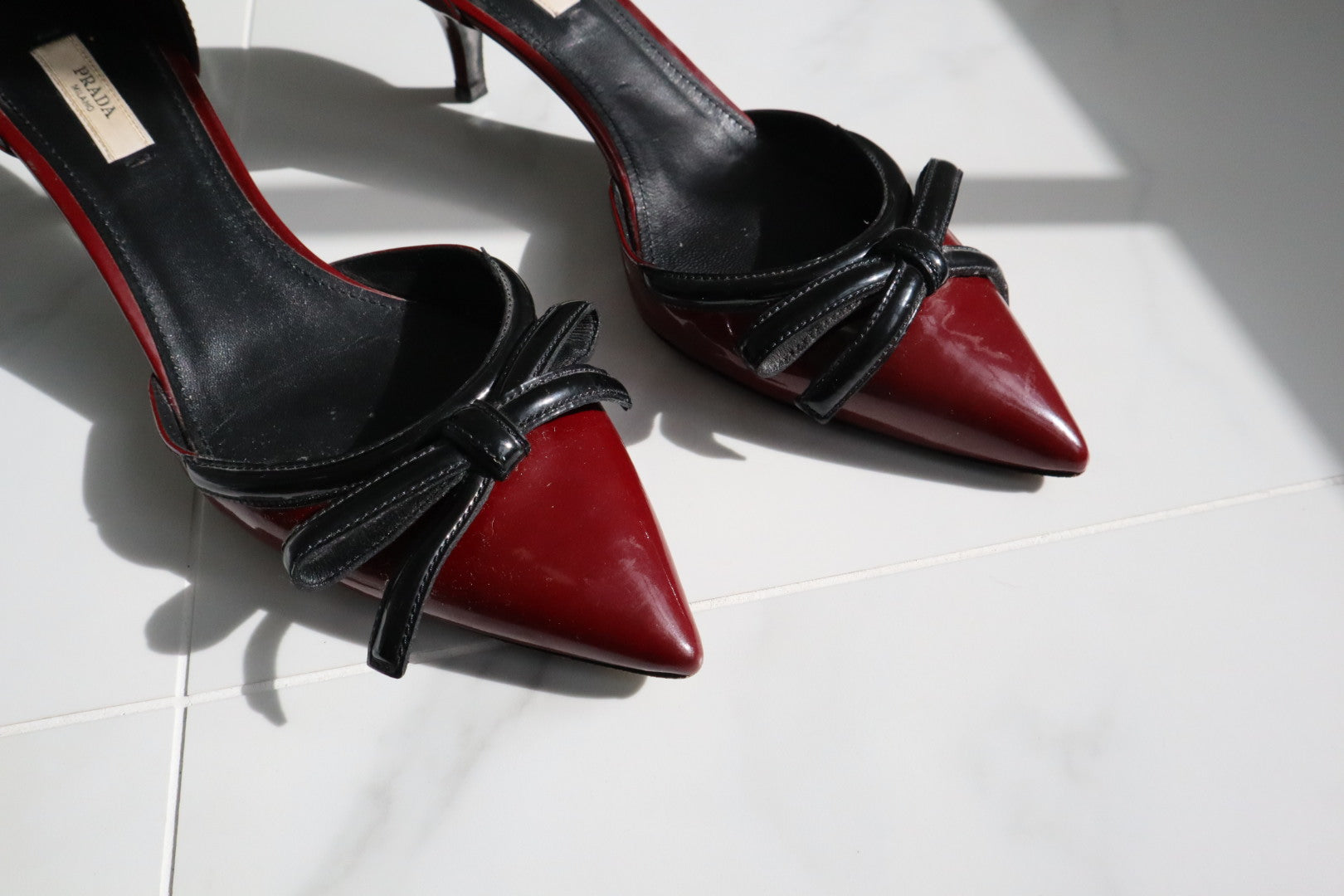 Vintage hot sale prada heels